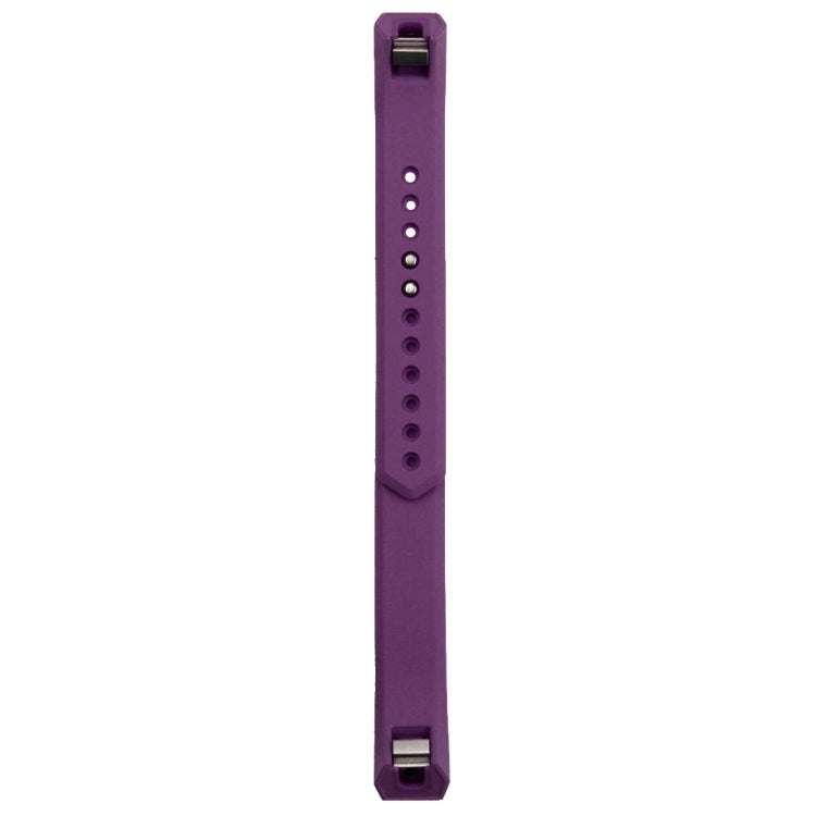 For Fitbit Alta Watch Oblique Texture Silicone Watchband, Large Size, Length: about 22cm