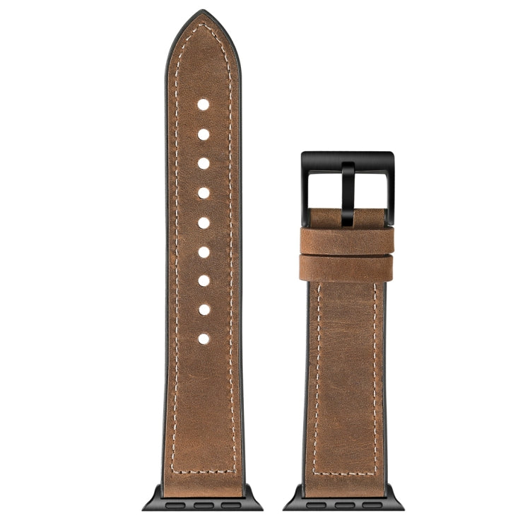 Crazy Horse Texture TPU Watch Band for Apple Watch Series 3 & 2 & 1 42mm, 42mm