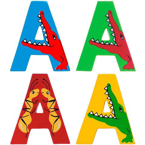 Lanka Kade Wooden Letters for Children's Bedroom Doors