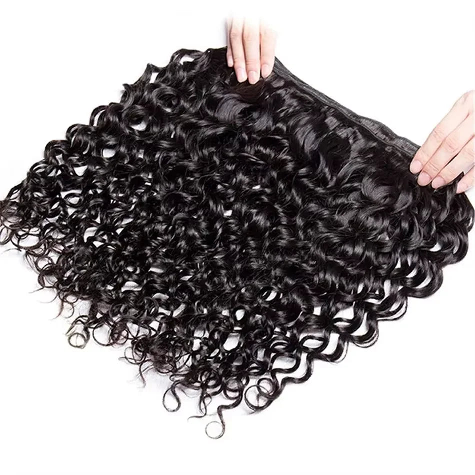 15A Burmese Curly Bundles Human Hair Deep Wave Raw 3 4 Bundle 100% Unprocessed Double Extensions Weave