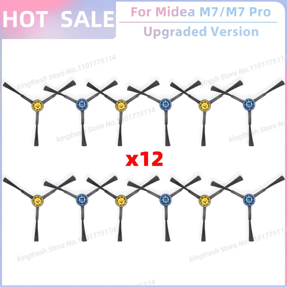 Fit For ( Midea M7 / M7 Pro / M7 EVO, Eureka NER700 ) Vacuum Parts Main Roller Side Brush Hepa Filter Mop Cloth Accessories