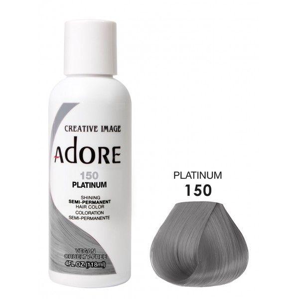 Adore Semi Permanent Hair Dye Colour - Vibrant, Ammonia-Free Colour & Shine for All Hair Types 118ml