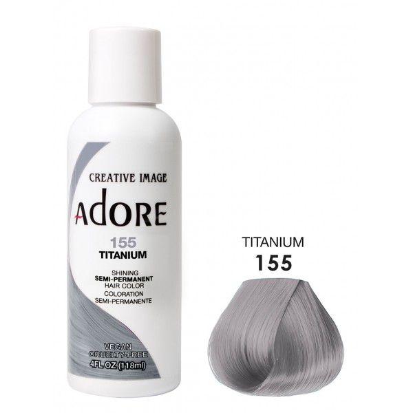 Adore Semi Permanent Hair Dye Colour - Vibrant, Ammonia-Free Colour & Shine for All Hair Types 118ml