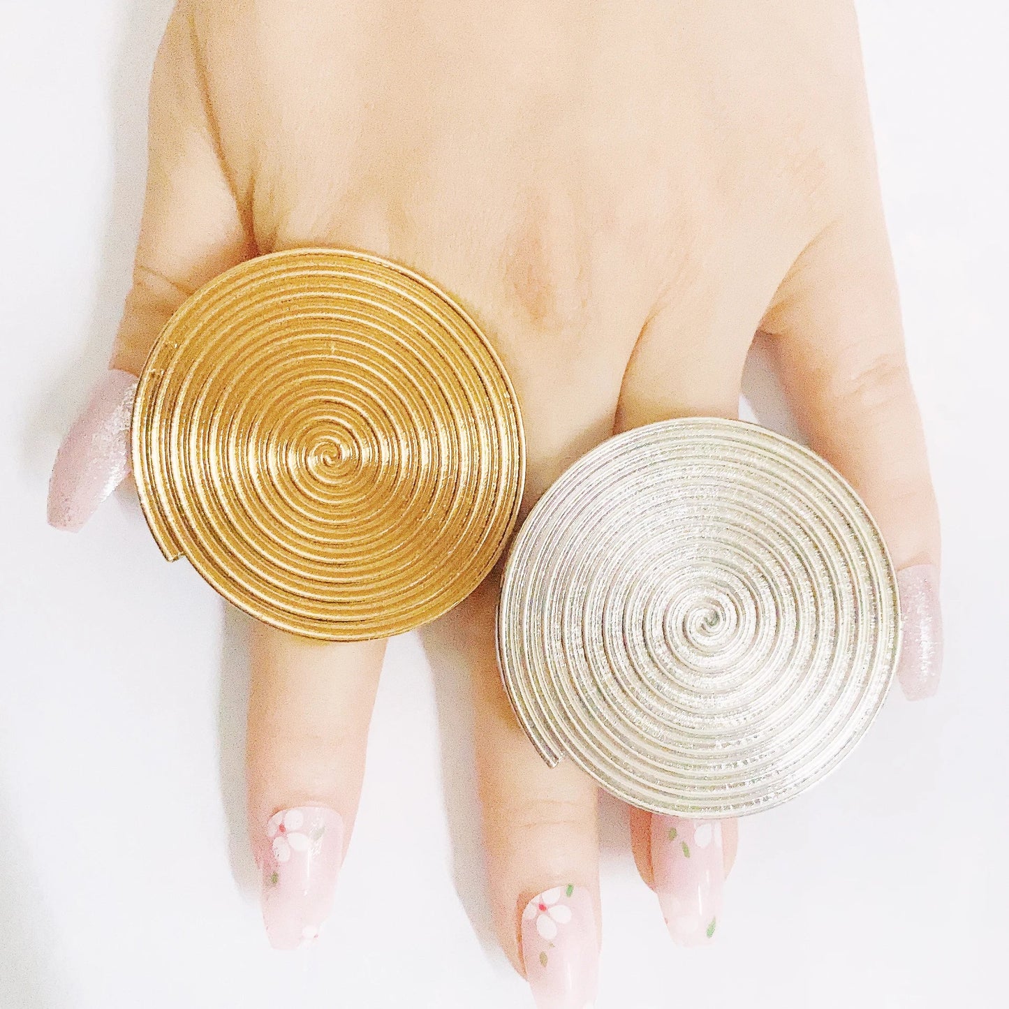 Rings For Women Big Gold Plated Ring Assorted Elements and Shapes Jewelry Sets Accesorios Gift Free Shipping Adjustable Size YLL