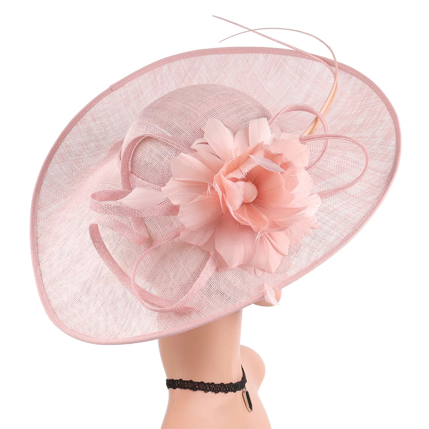 Christmas Sinamay Fascinator Perfect Wedding Hat Unique Derby Party Hat Fashion Church Hats Bride Headband Fascinators for Women