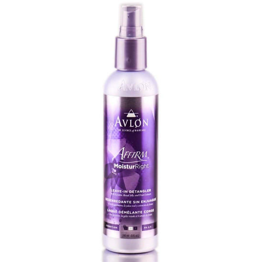 Affirm MoisturRight Leave-In Detangler 8 oz / 237 ml - For Tangle-Free, Moisturised Hair