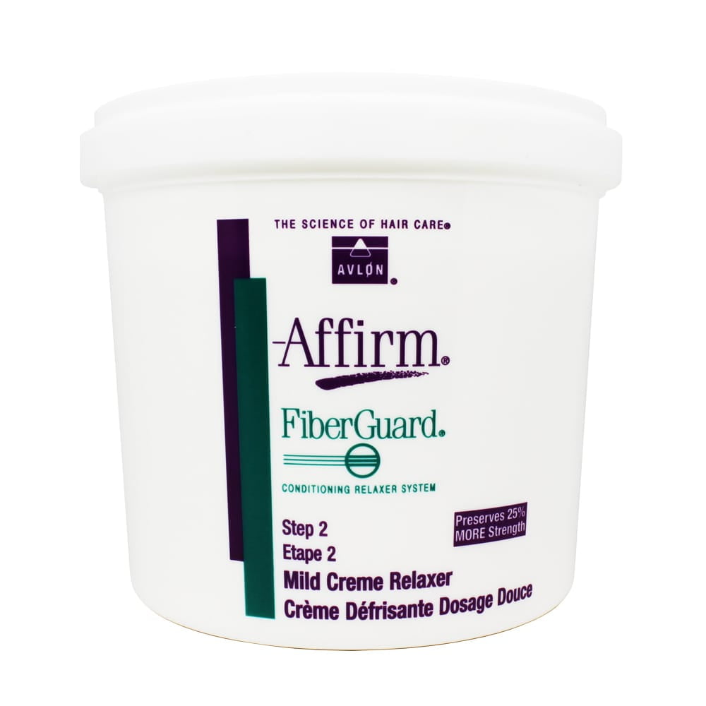 Affirm FiberGuard Creme Relaxer - Step 2 - Professional Hair Strengthening & Smoothing