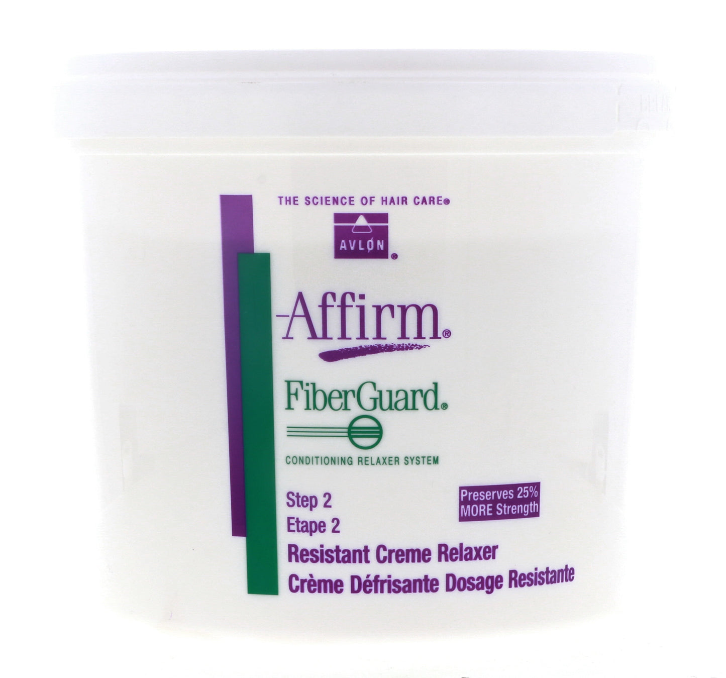 Affirm FiberGuard Creme Relaxer - Step 2 - Professional Hair Strengthening & Smoothing
