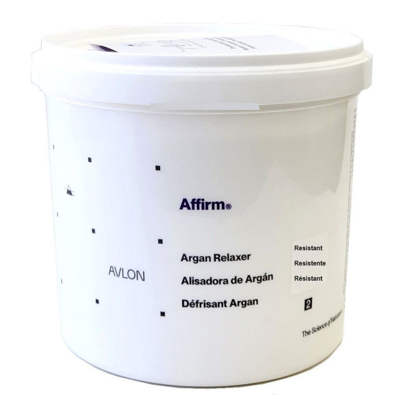 Affirm Argan Relaxer - Resistant - Step 2: Ultimate Smoothness for Coarse & Stubborn Hair
