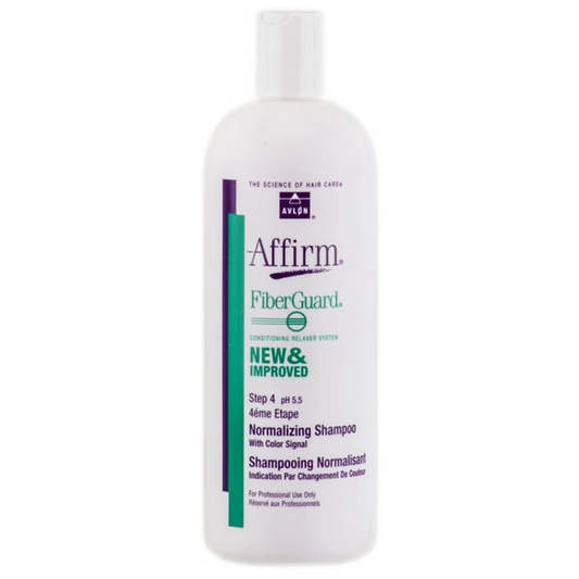 Affirm Fiberguard Normalizing Shampoo 32 oz / 946 ml - Post-Relaxer Care for Damaged Hair