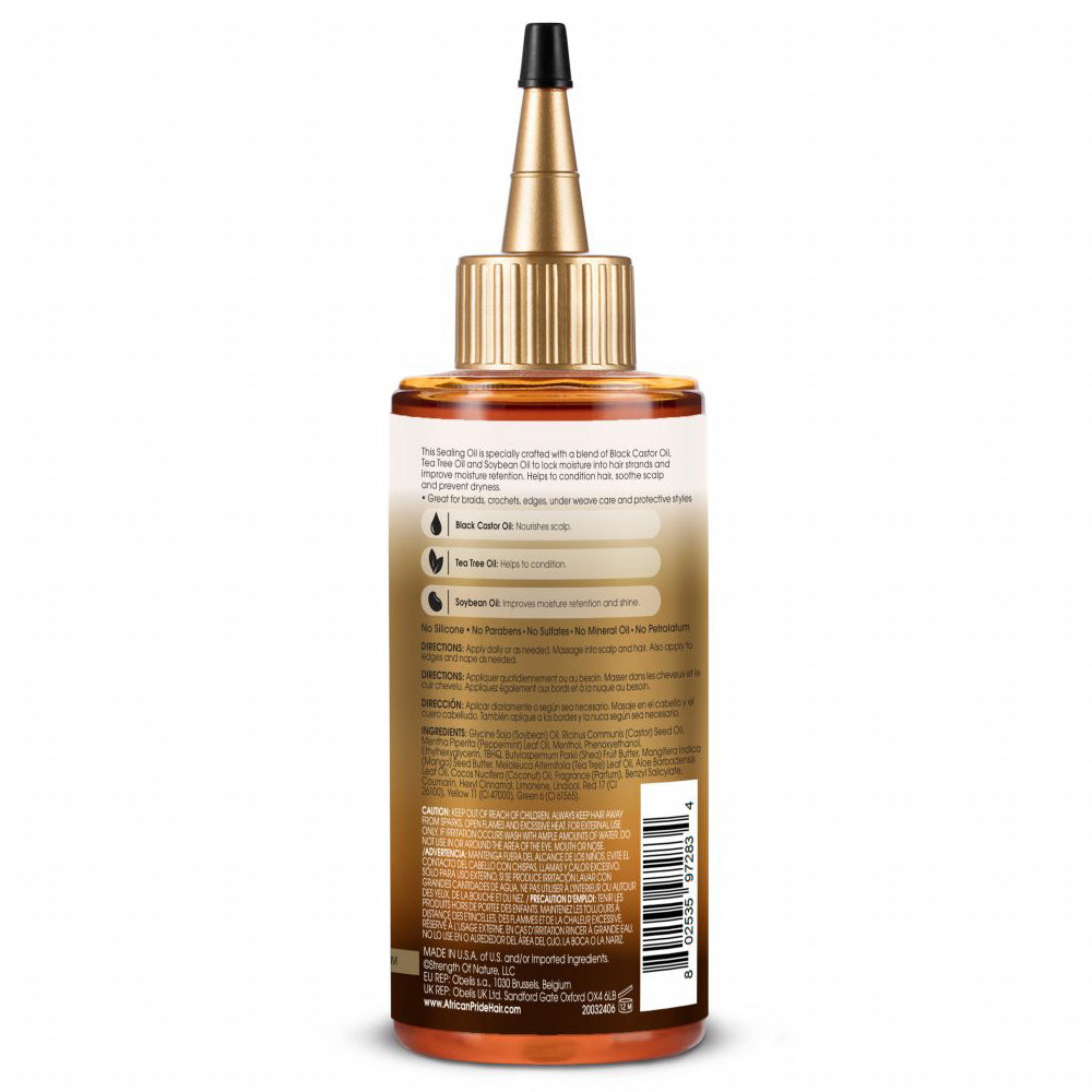 African Pride Black Castor Miracle Sealing Oil 6oz