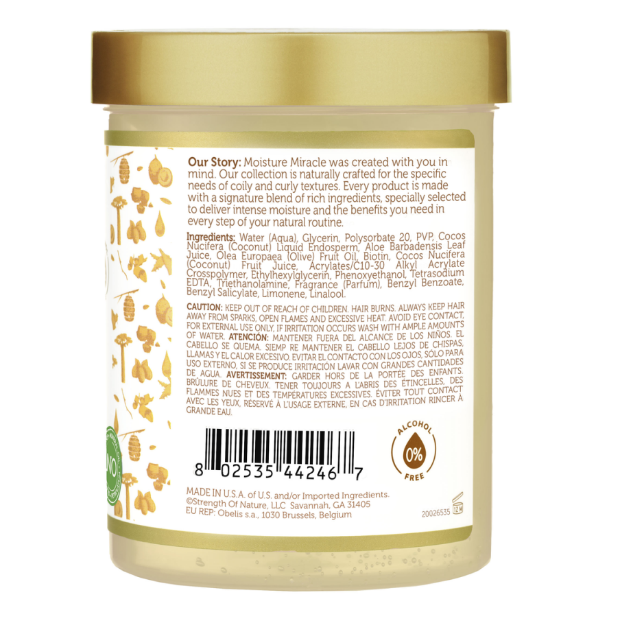 African Pride Moisture Miracle Curl Defining Gel 510g