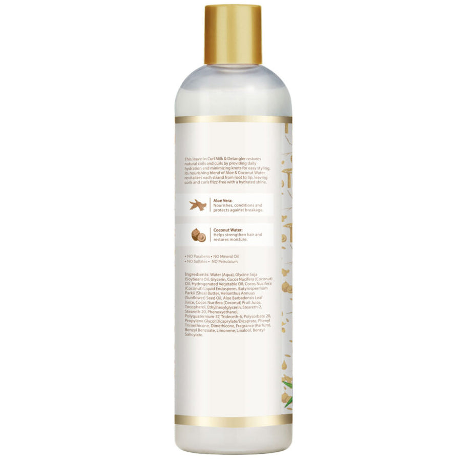 African Pride Moisture Miracle Curl Milk & Detangler 12oz