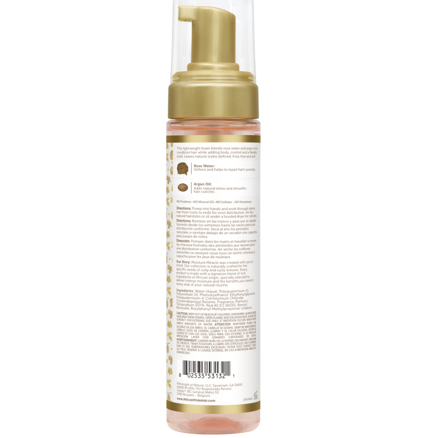 African Pride Moisture Miracle Curl Mousse 251ml