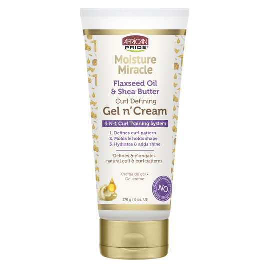 African Pride Moisture Miracle Gel N’ Cream 6oz