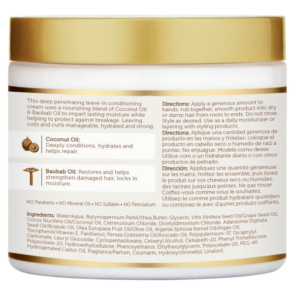 African Pride Moisture Miracle Leave-In Cream 15oz