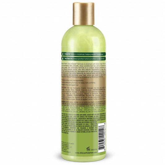 African Pride Olive Miracle 2-In-1 Shampoo 12oz