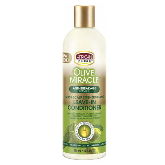 African Pride Olive Miracle Leave-In Conditioner 12oz