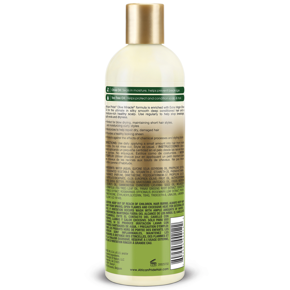 African Pride Olive Miracle Oil Moisturizing Lotion 12oz