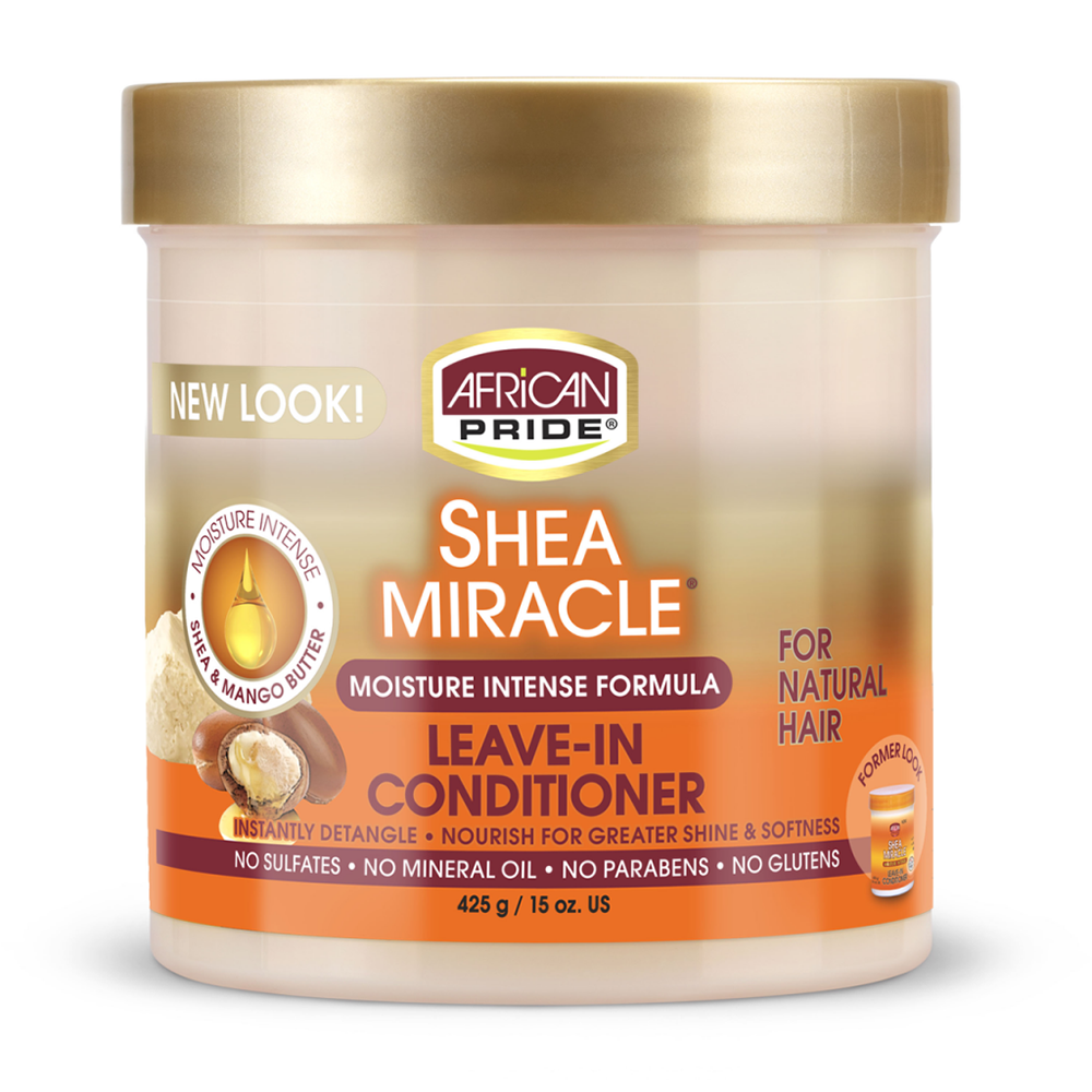 African Pride Shea Miracle Leave-In Conditioner 15oz