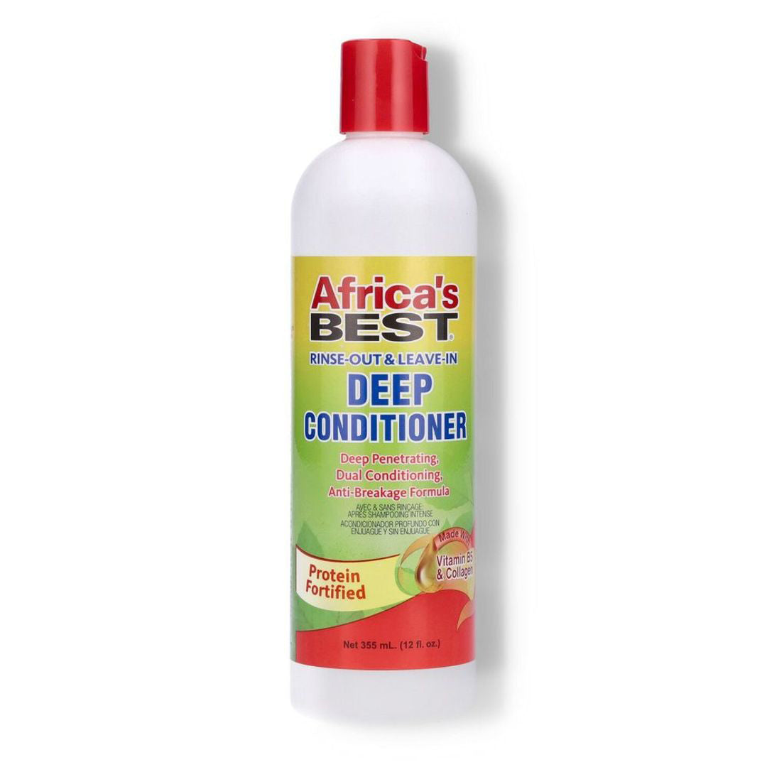 Africa's Best Rinse-Out And Leave-In Deep Conditioner 12 oz