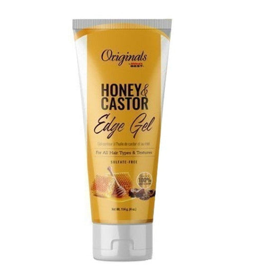 Africa's Best Originals Honey And Castor Edge Gel 4oz