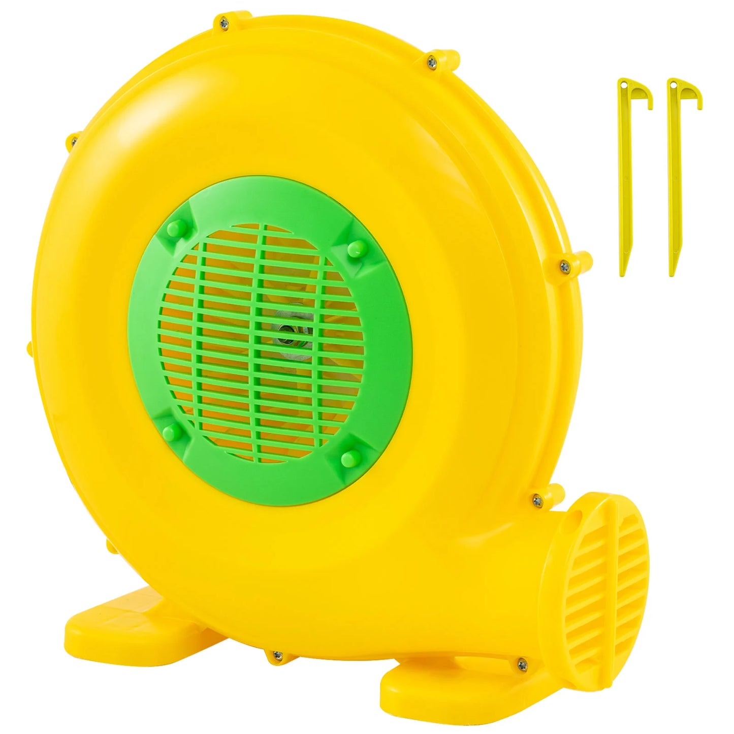 Air Blower 450W Air Pump Fan with Convenient Handle and Ground Stakes
