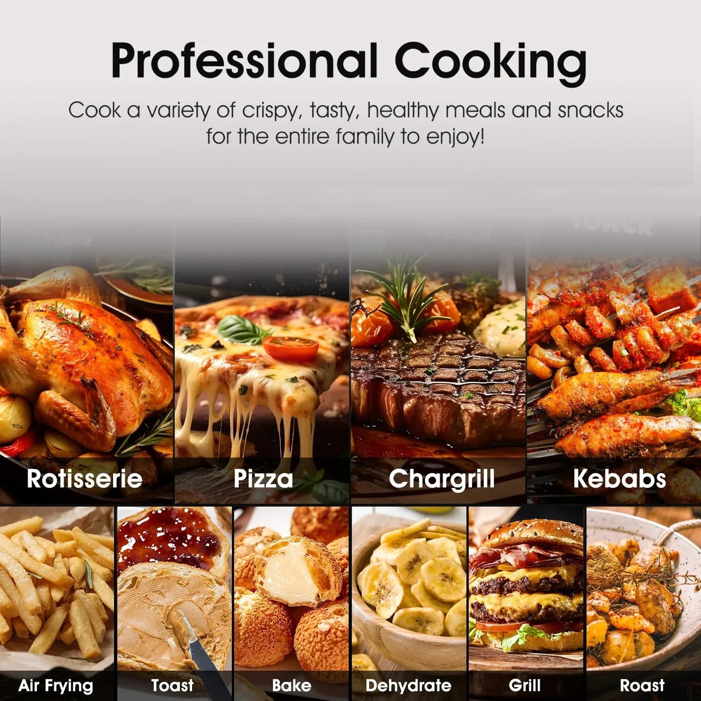 Air Fryer, 6QT Airfryer Oven with Viewing Window Oilless Cooker