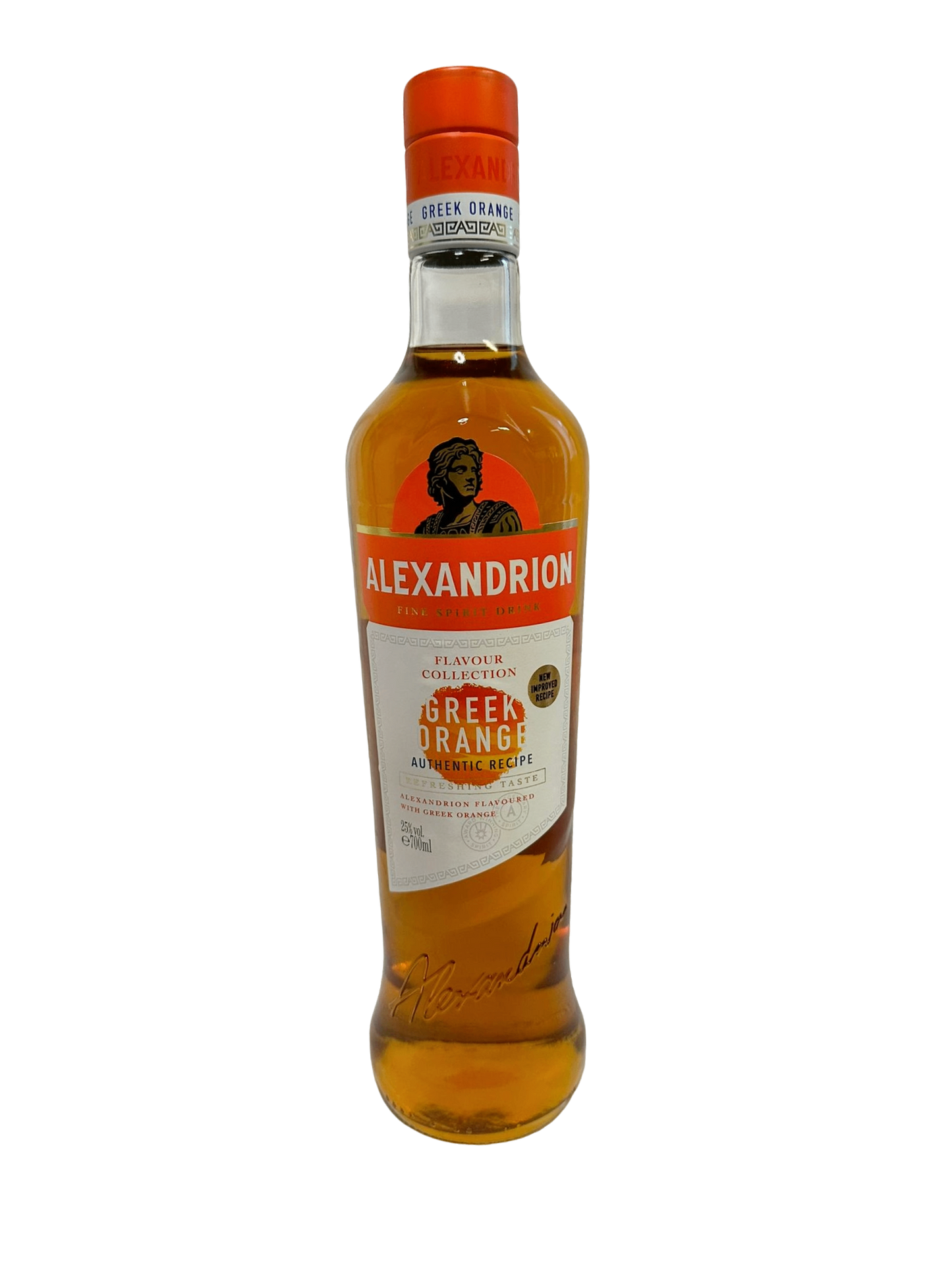 Alexandrion Greek Orange Flavoured Collection Brandy 700ml