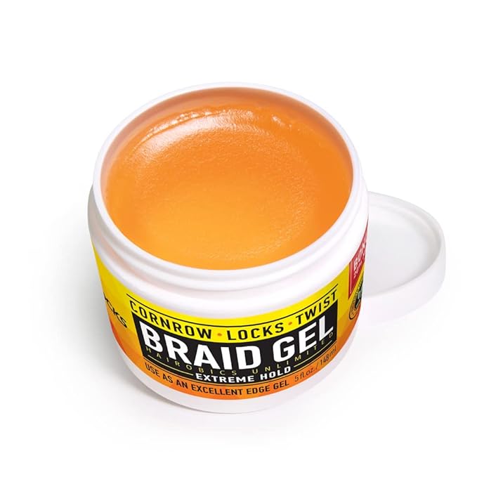 All Day Locks Braid Gel Extreme Hold 5 oz