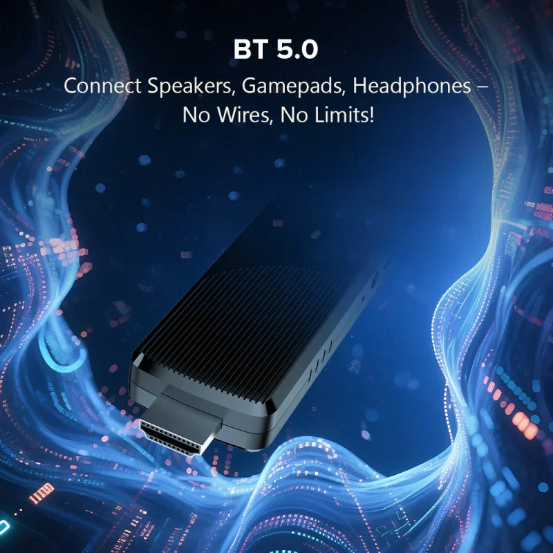 Smart TV Stick Android 14 8K WiFi 6 Bluetooth Fire 8GB RAM Streaming IP TV