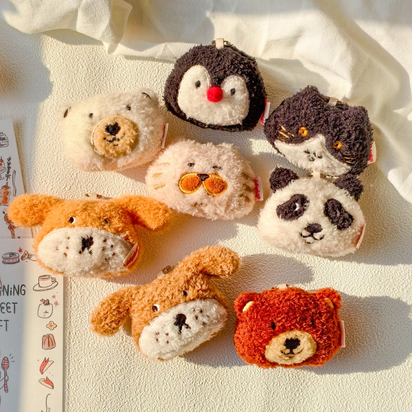 Daily White | Panda Plush Charm