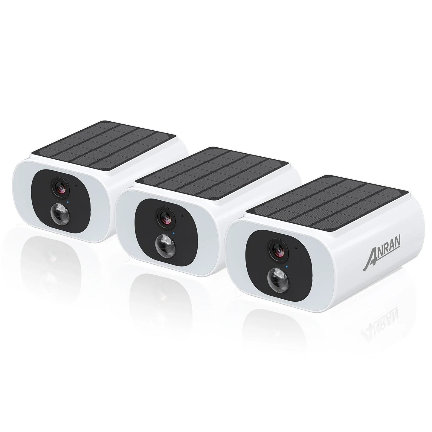 Outdoor Wireless WIFI Camera 2.4G 3MP Battery Solar Security Camera