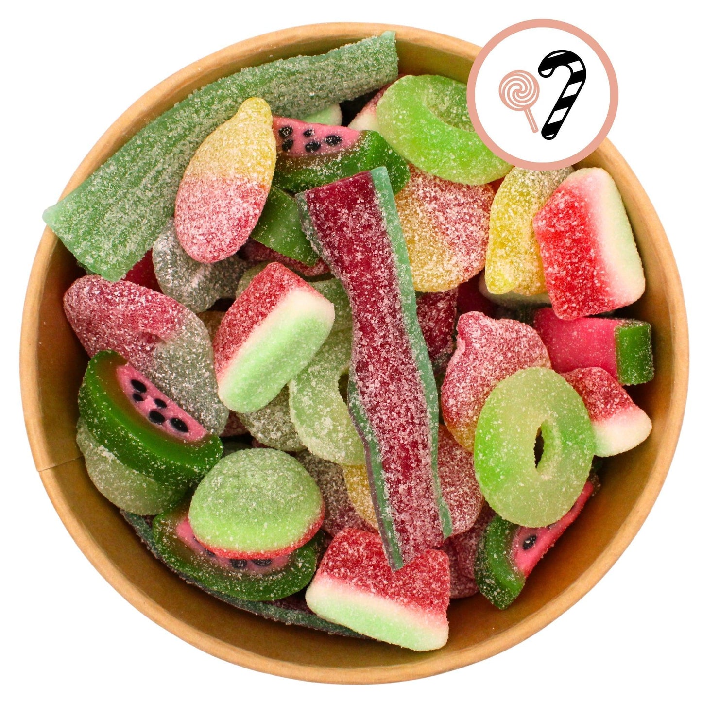Apple & Watermelon Candy Salad Bowl 700g