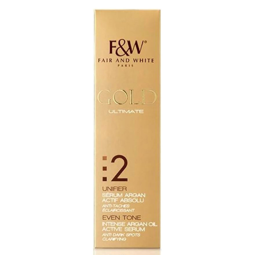 Fair and White 2: Gold Intense Argan Oil Active Serum 30 ml / 1fl.oz