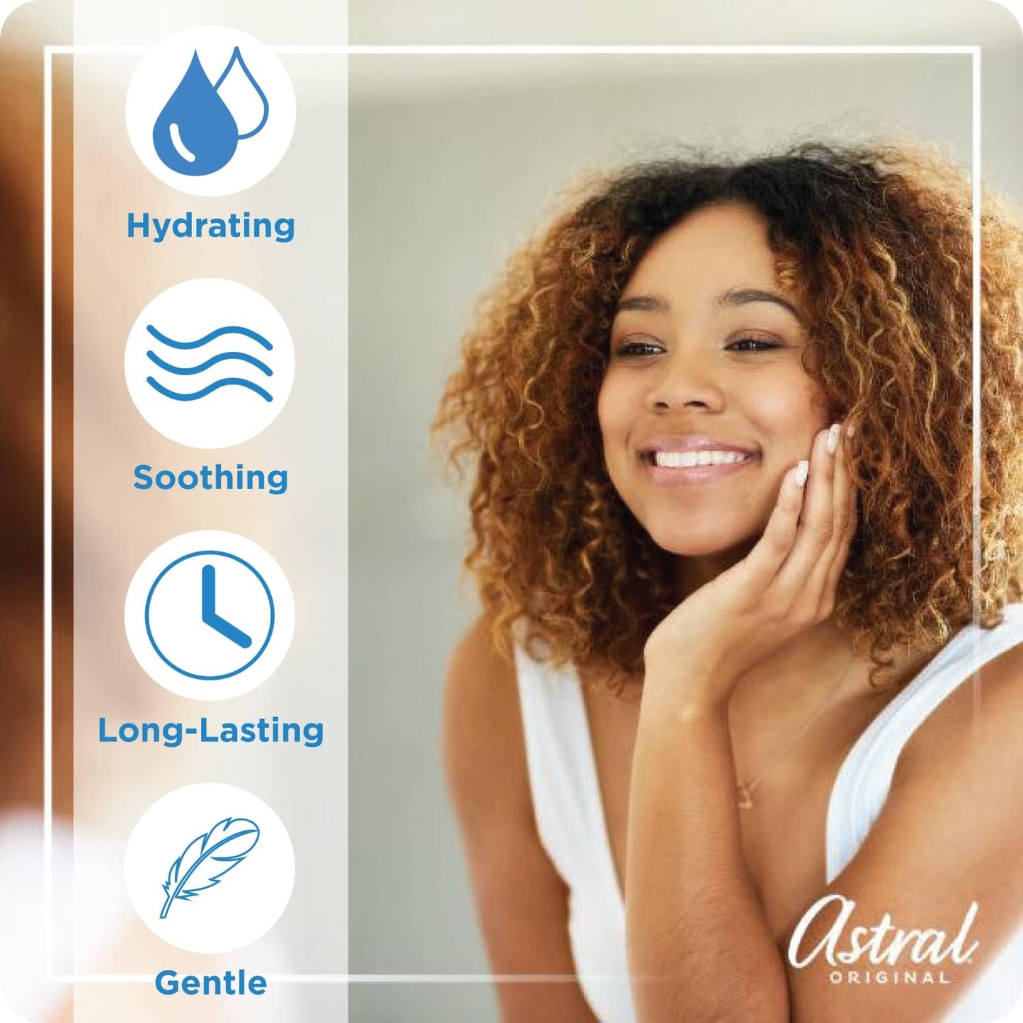 Astral Original Face And Body Moisturizer - Intense 24hr Hydration & Protection for All Skin Types - 50ml, 200ml, 500ml
