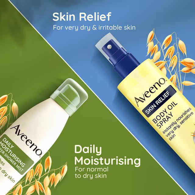 Aveeno Daily Moisturising After-Shower Mist 48-Hour Moisture for Normal to Dry Skin 200 ml/6.8 oz