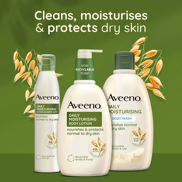 Aveeno Daily Moisturising After-Shower Mist 48-Hour Moisture for Normal to Dry Skin 200 ml/6.8 oz