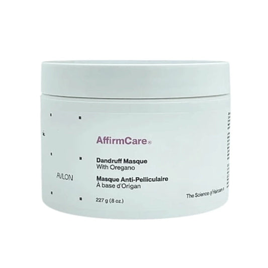 Affirm Dandruff Masque with Oregano Soothing Flaky, Itchy Scalp for All Hair Types 8 oz