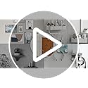 Sinnsally Picture Hanging Strips Heavy Duty,Hanging Picture Canvas Hanger No Nails,Photo Frame Stickers for Wall,Damage Free Adhesive Poster Refill Mounting (Medium-32Pairs)