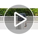 Giraffe Tools Retractable Hose Reel Wall Mounted, 35+2m Garden Hose Reel, 180° Pivotal with 7 in 1 Spray Nozzle, Grey