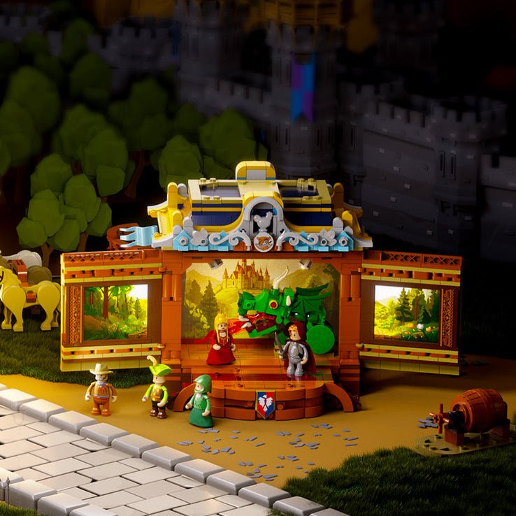 LUMIBRICKS - FUNWHOLE Medieval Troupe Carriage L9063