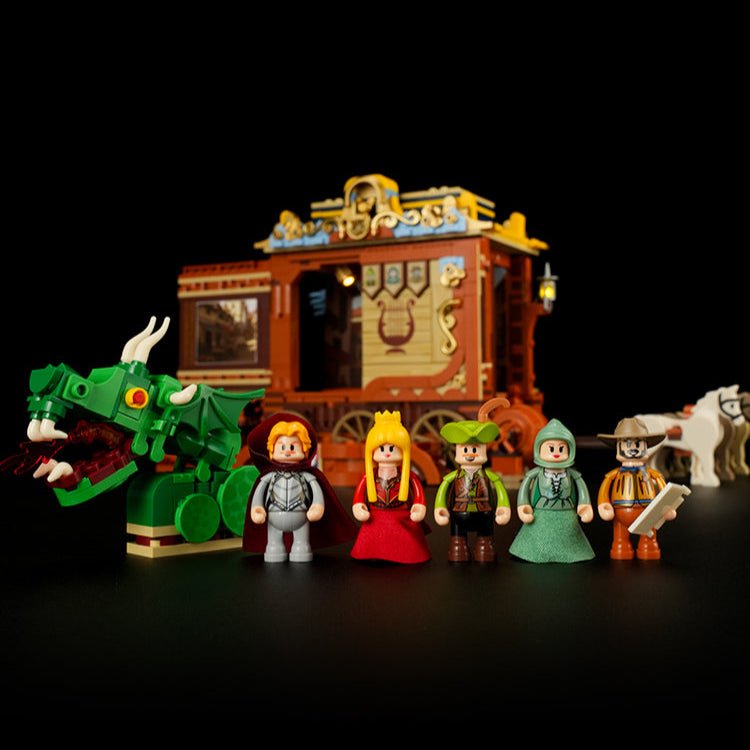 LUMIBRICKS - FUNWHOLE Medieval Troupe Carriage L9063