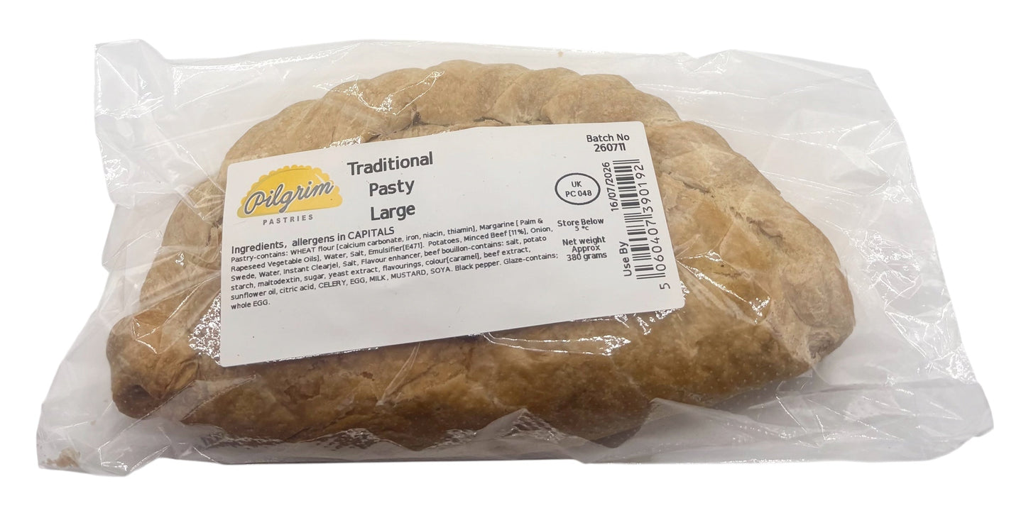 Traditional Large Cornish Pasty