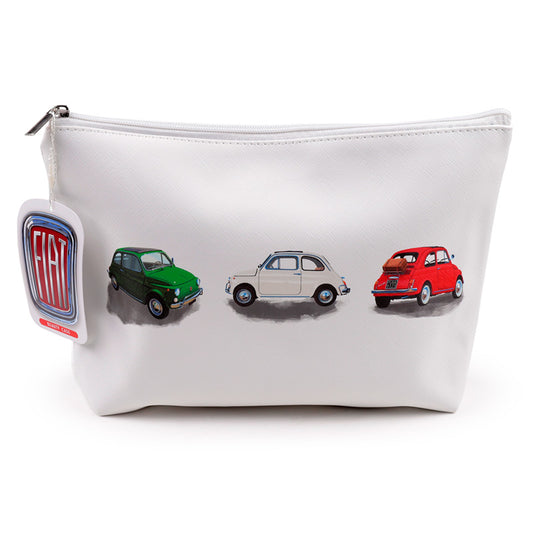 Large PVC Toiletry Makeup Wash Bag - Fiat 500