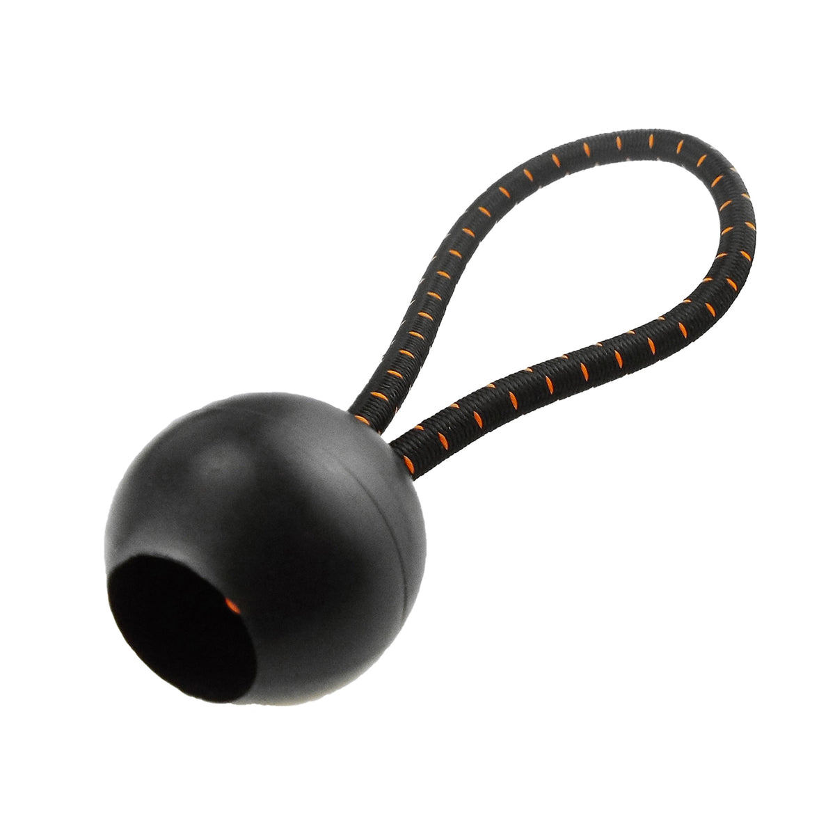White M-Grade Tarpaulin with 10 x Bungee Balls (Black)