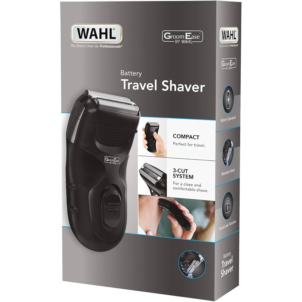WAHL Battery Travel Shaver - Cordless Precision Smooth Shave for Men On-The-Go - Compact Design