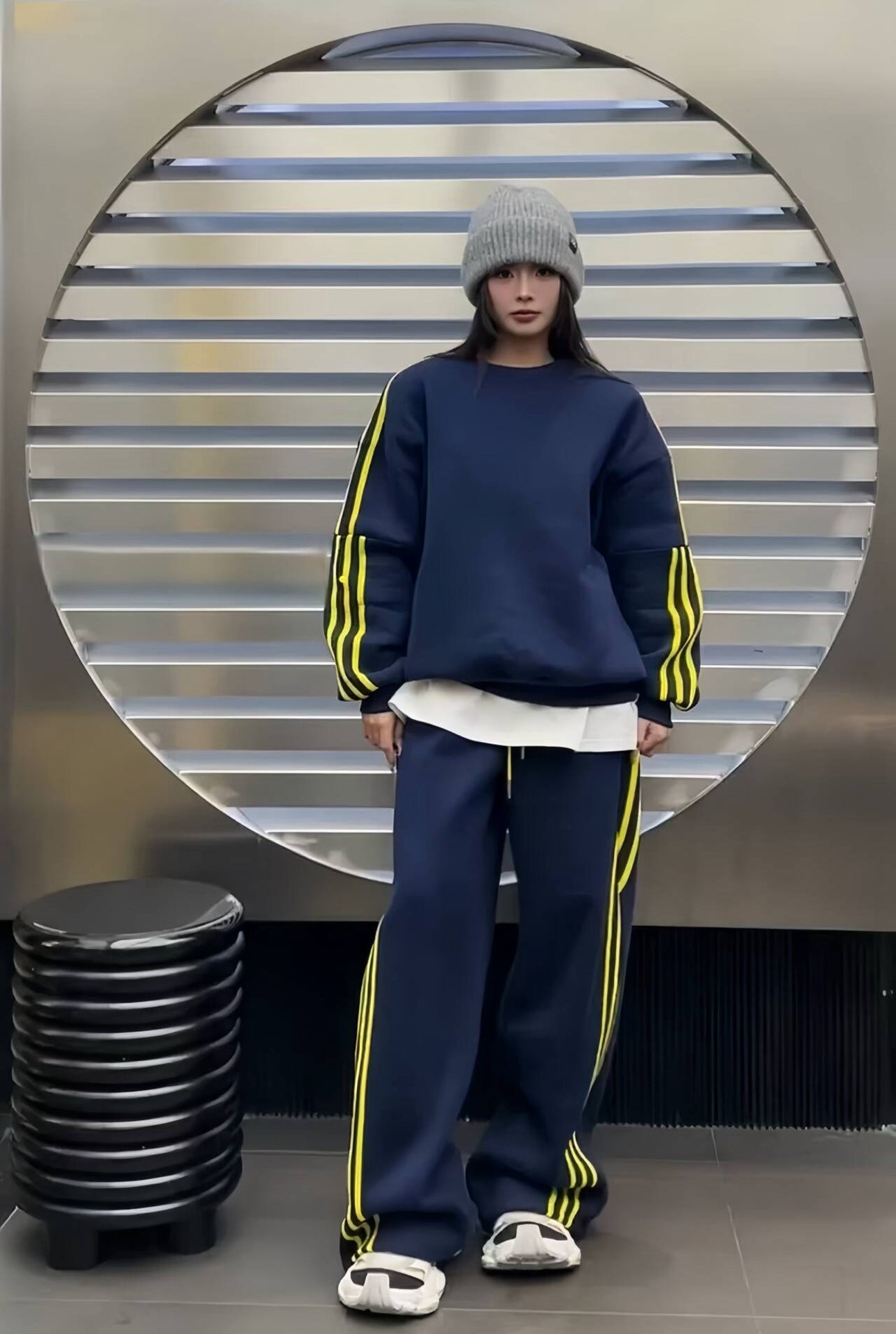 Women's Cotton Hoodie & Joggers Activewear Set