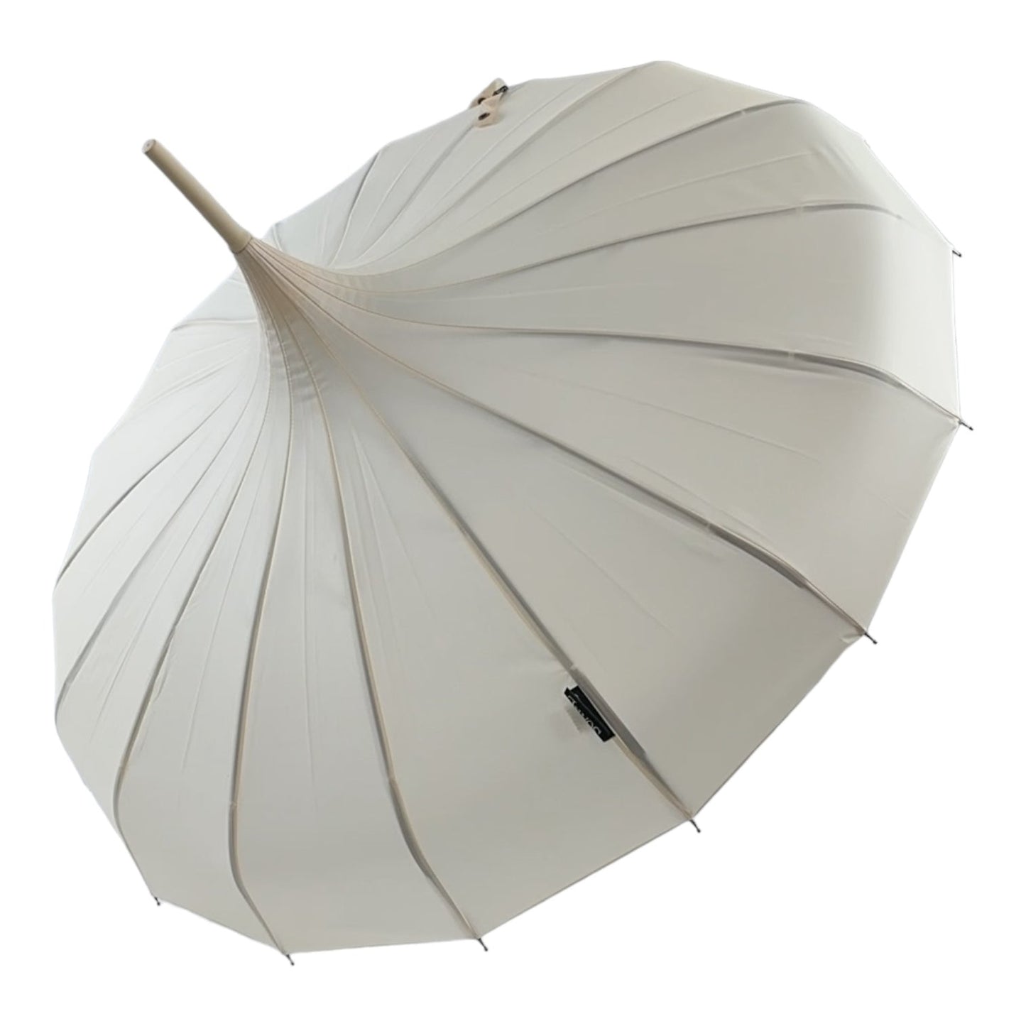 Boutique Classic Pagoda Umbrella in  Beige