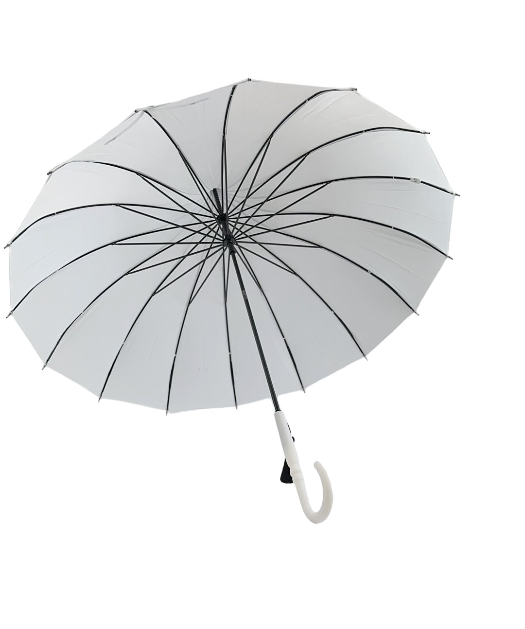 Boutique Classic Pagoda Umbrella in White